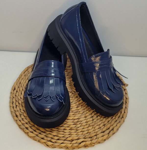 Mocasin Stitch Azul